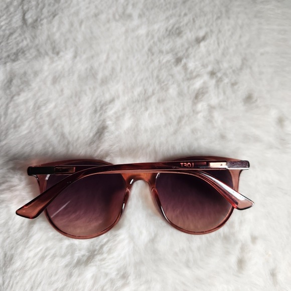 LOFT Ann Taylor Sunglasses. Transparent brownish/redish color. EUC - Picture 2 of 6